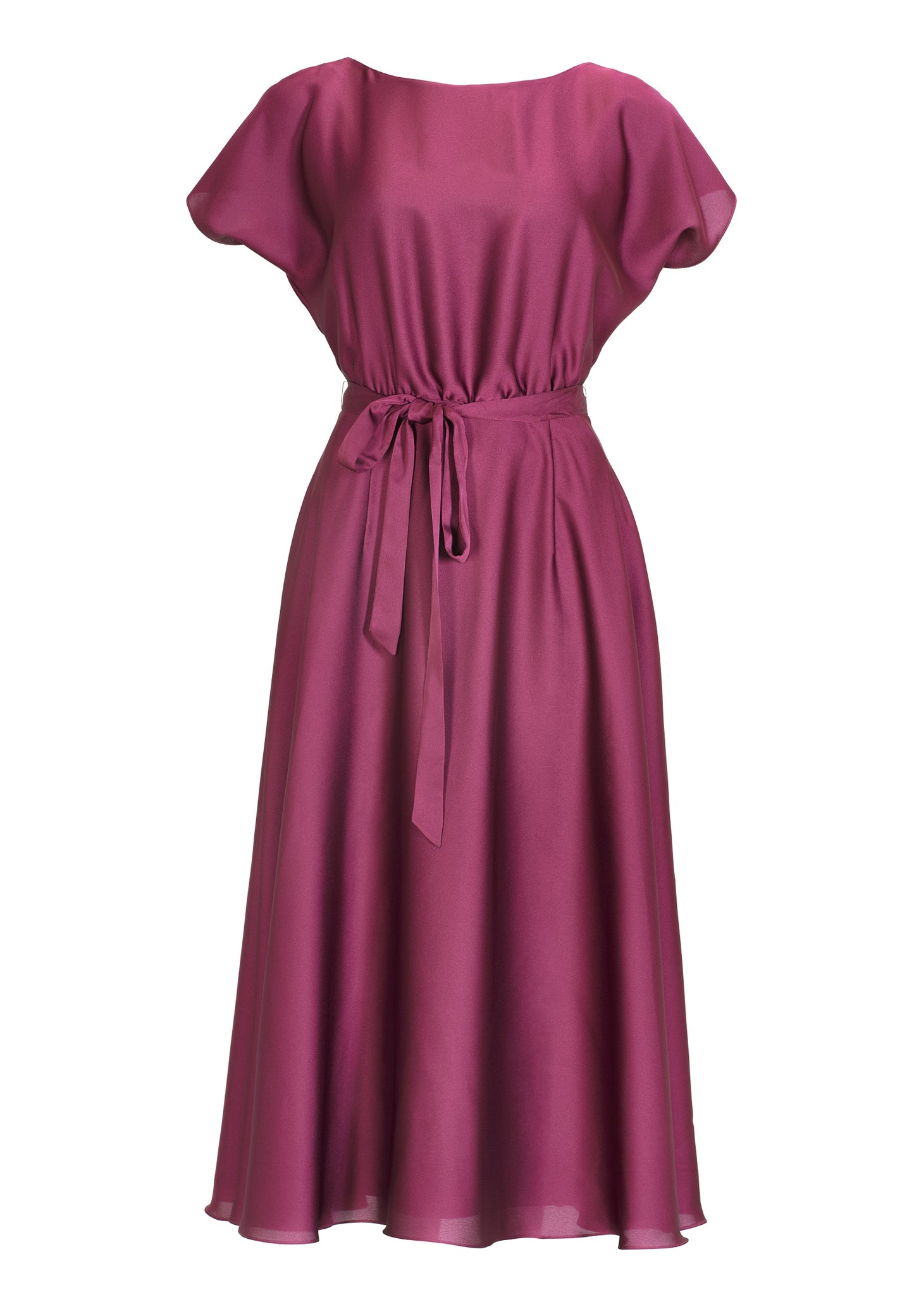 Cocktailkleid aus Satinchiffon