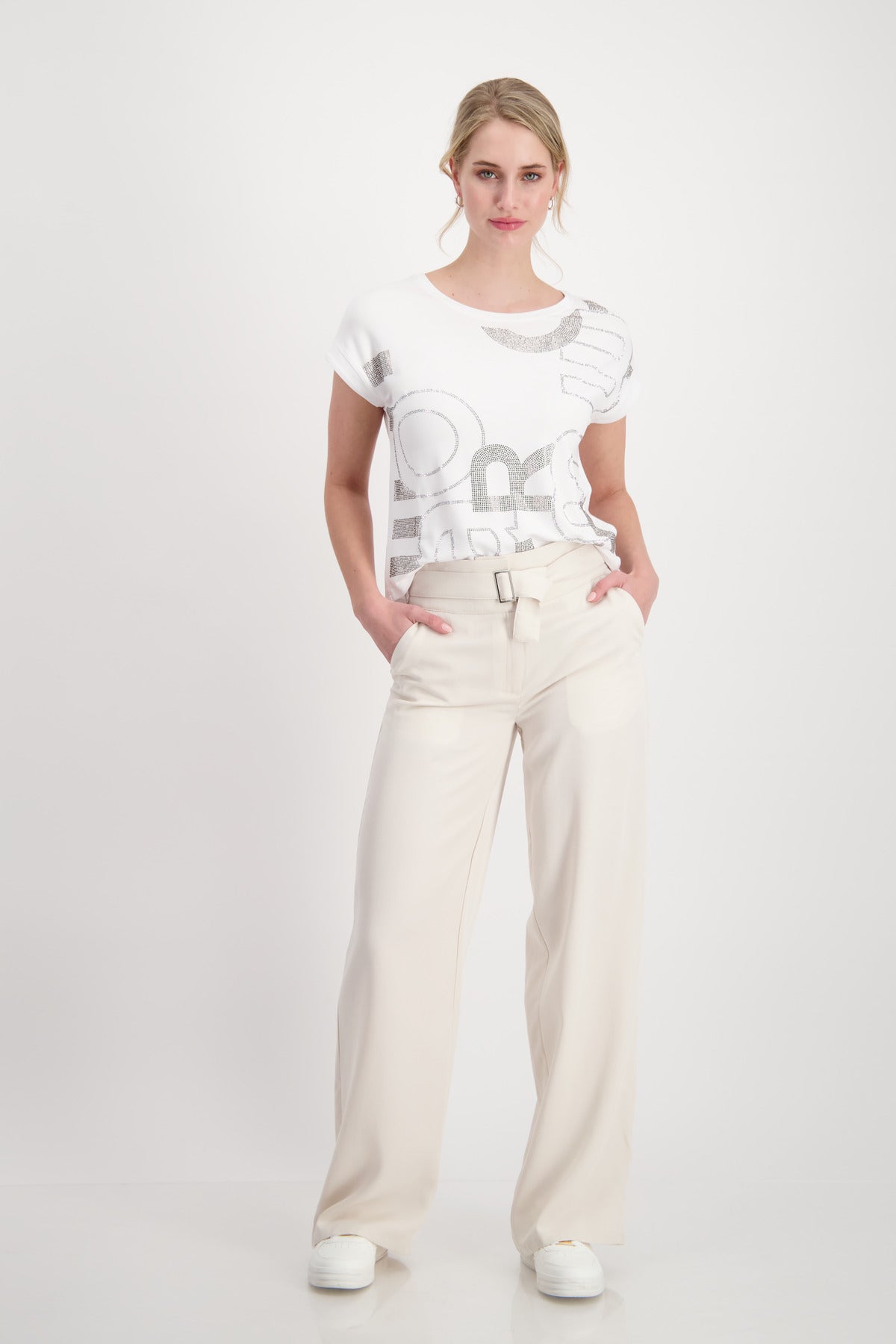 T-Shirt, weiss