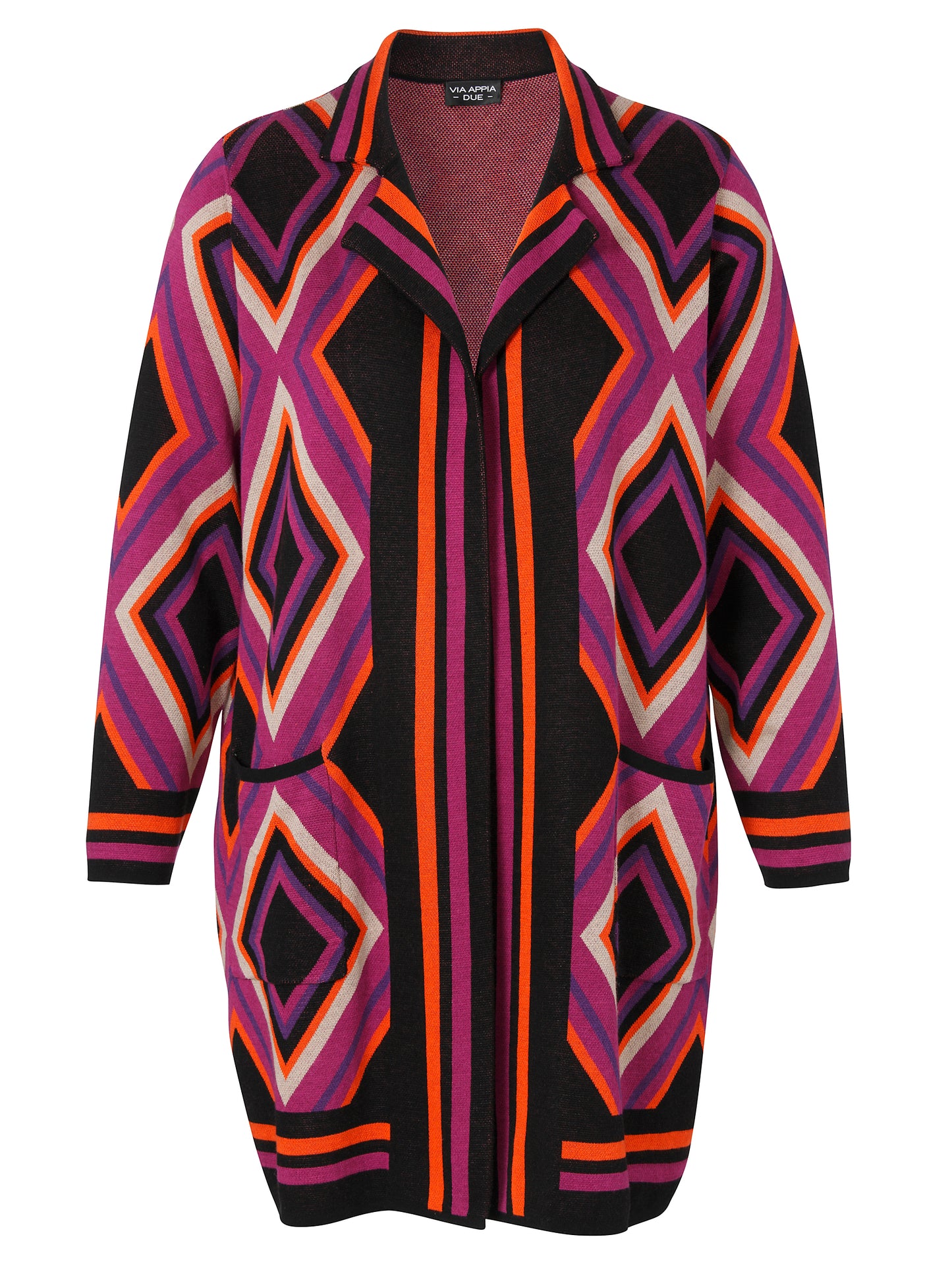 Jacke Revers 1/1 Arm Jacquard
