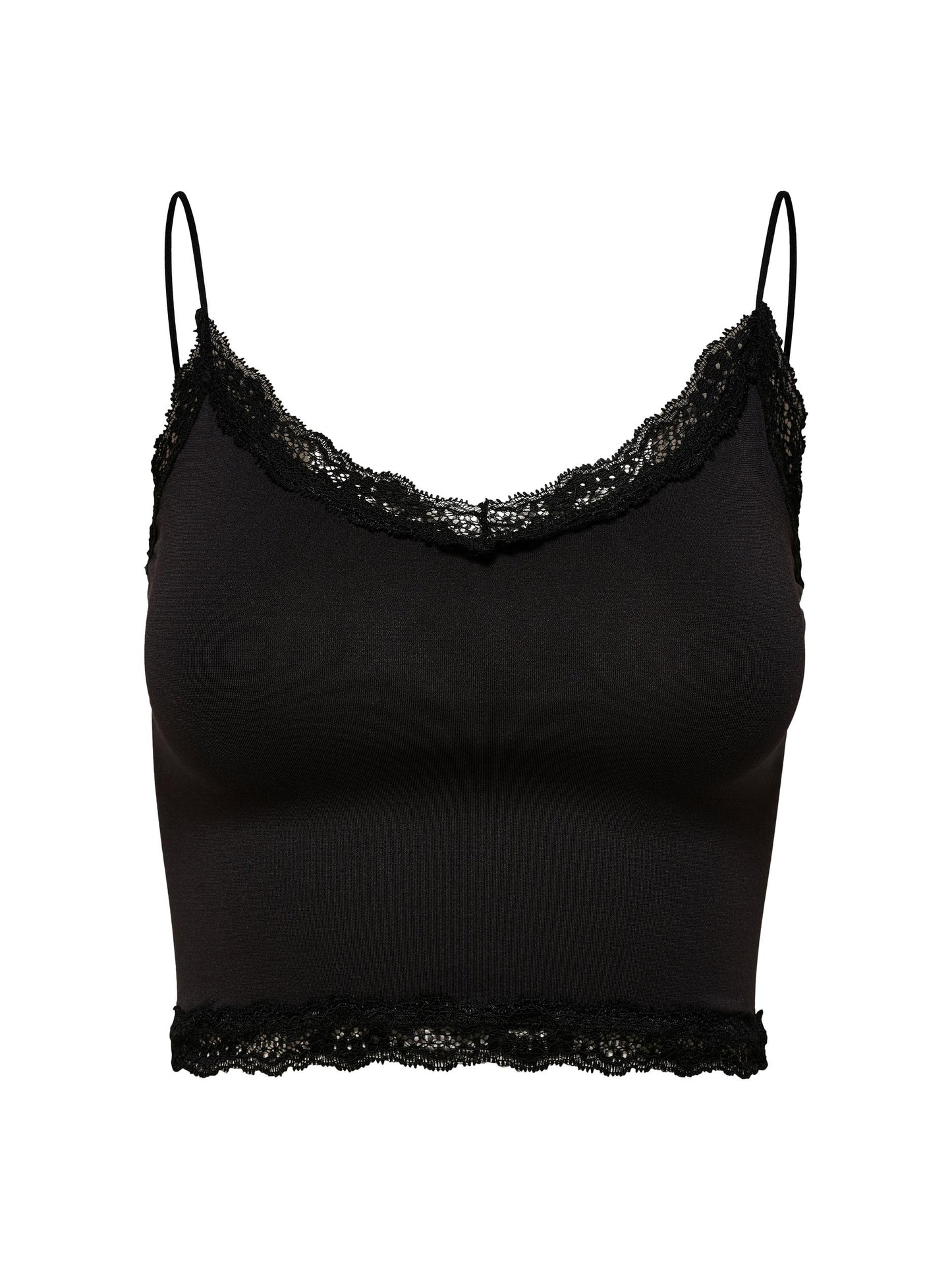 ONLVICKY LACE SEAMLESS CROPPED TOP NOOS