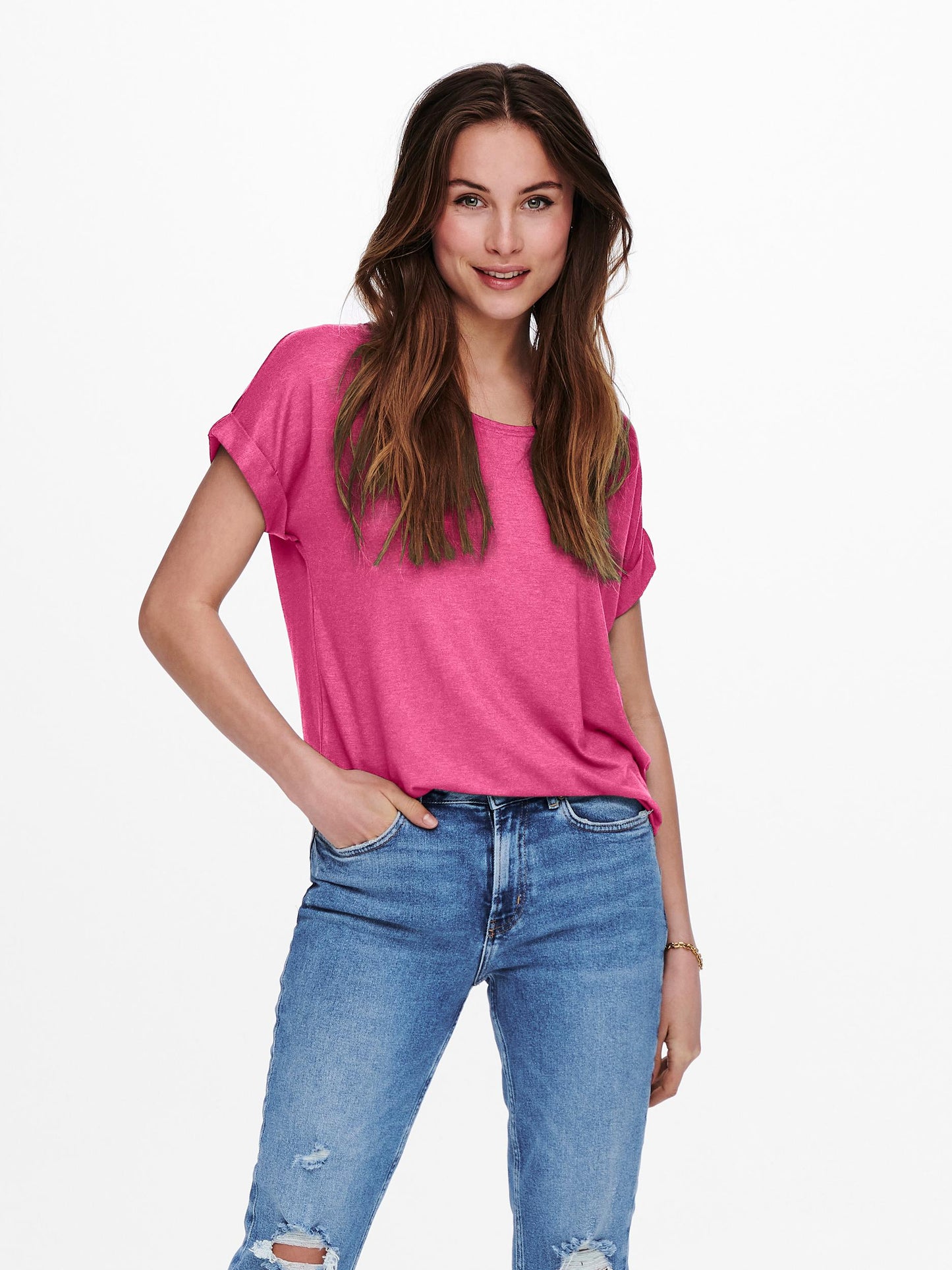 ONLMOSTER S/S O-NECK TOP NOOS JRS