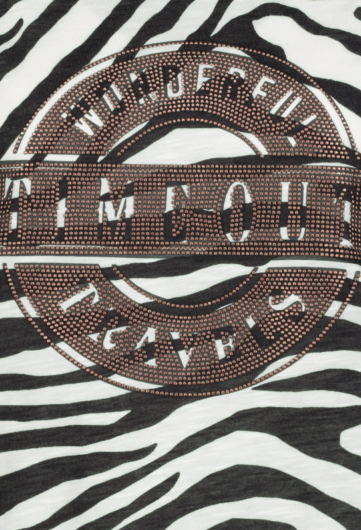 Shirt, schwarz gemustert