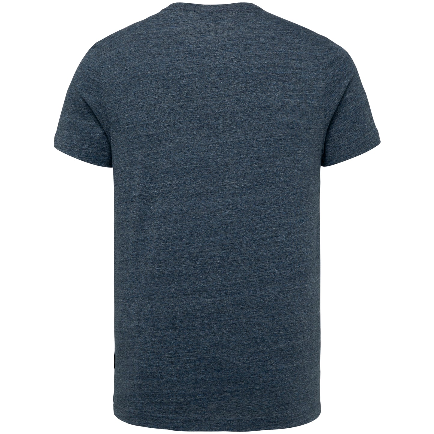 Short Sleeve R Neck Melange Jersey