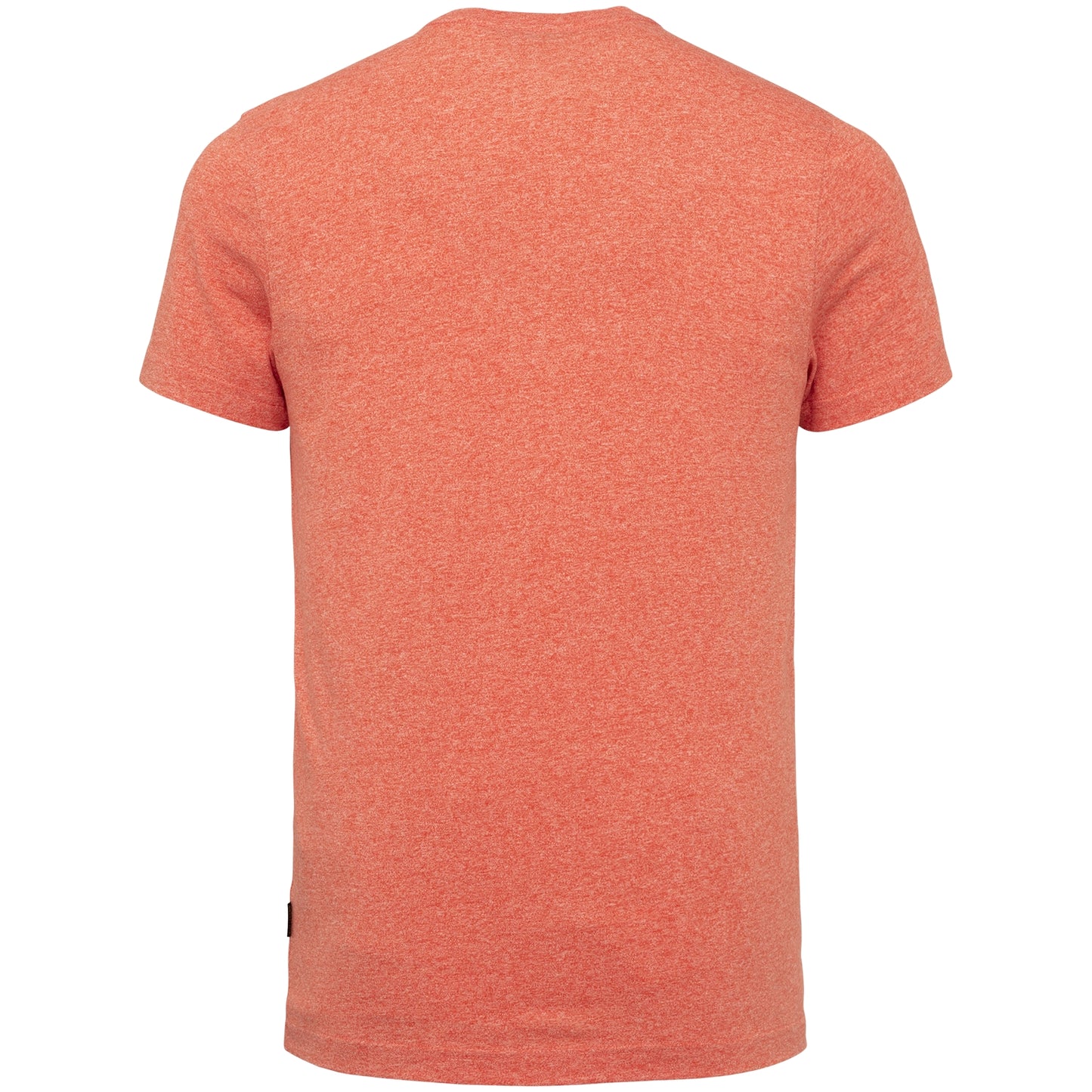Short Sleeve R Neck Melange Jersey