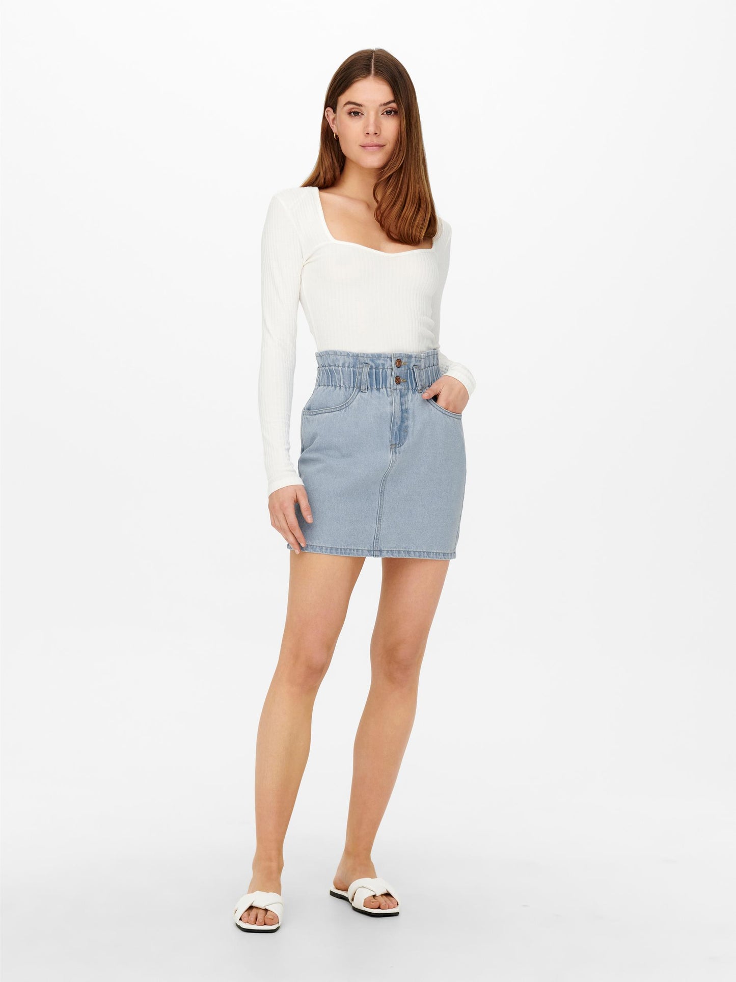 ONLMILLIE LIFE HW MINI PAPER SKIRT NOOS