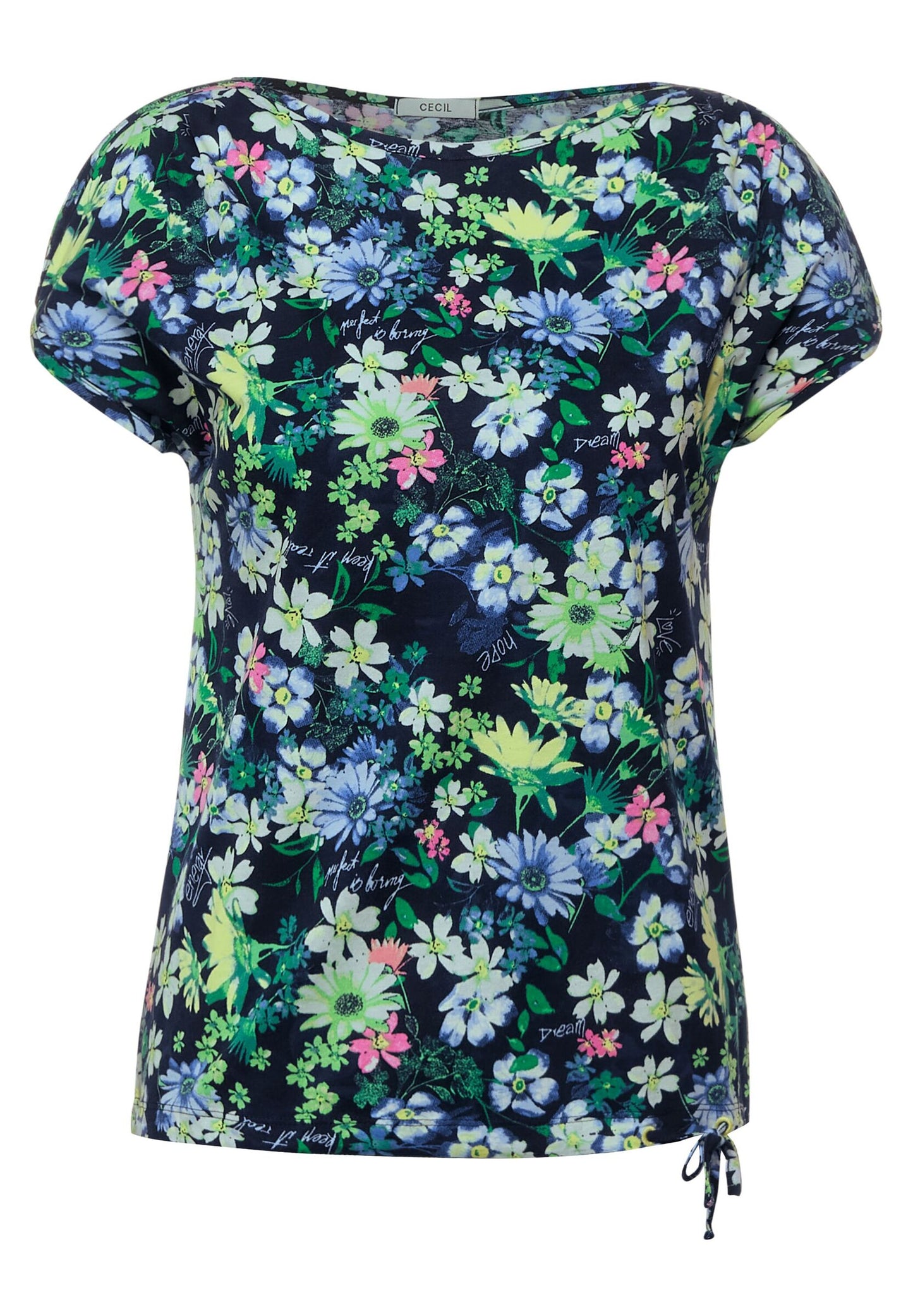 T-Shirt mit Blumenmuster
