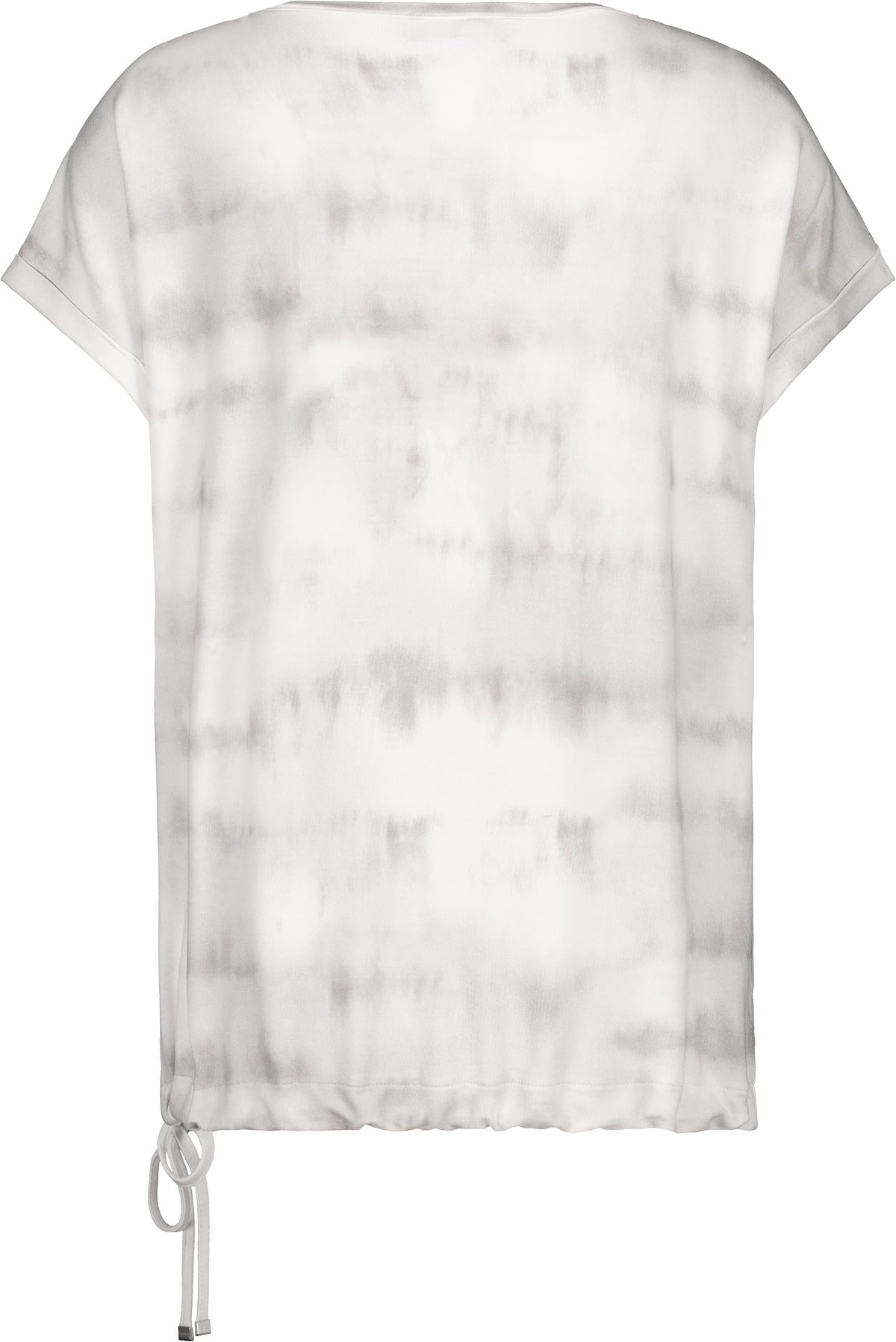 Shirt, greige gemustert