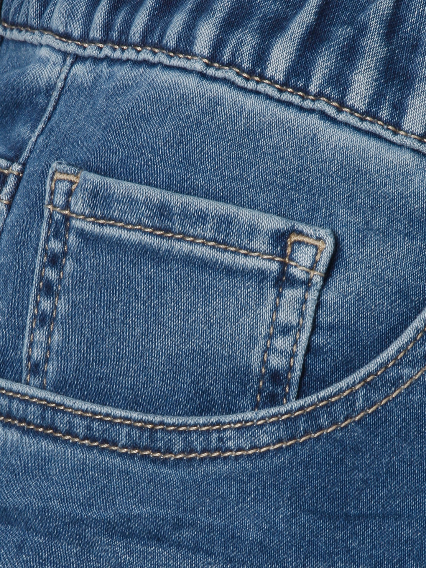 Hose lang gerades Bein Jeans Culotte
