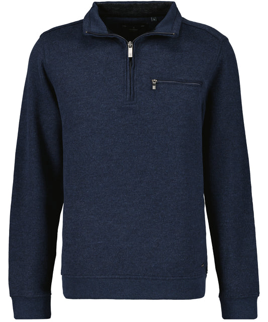 Sweatshirt mit Stehkragen und Zip