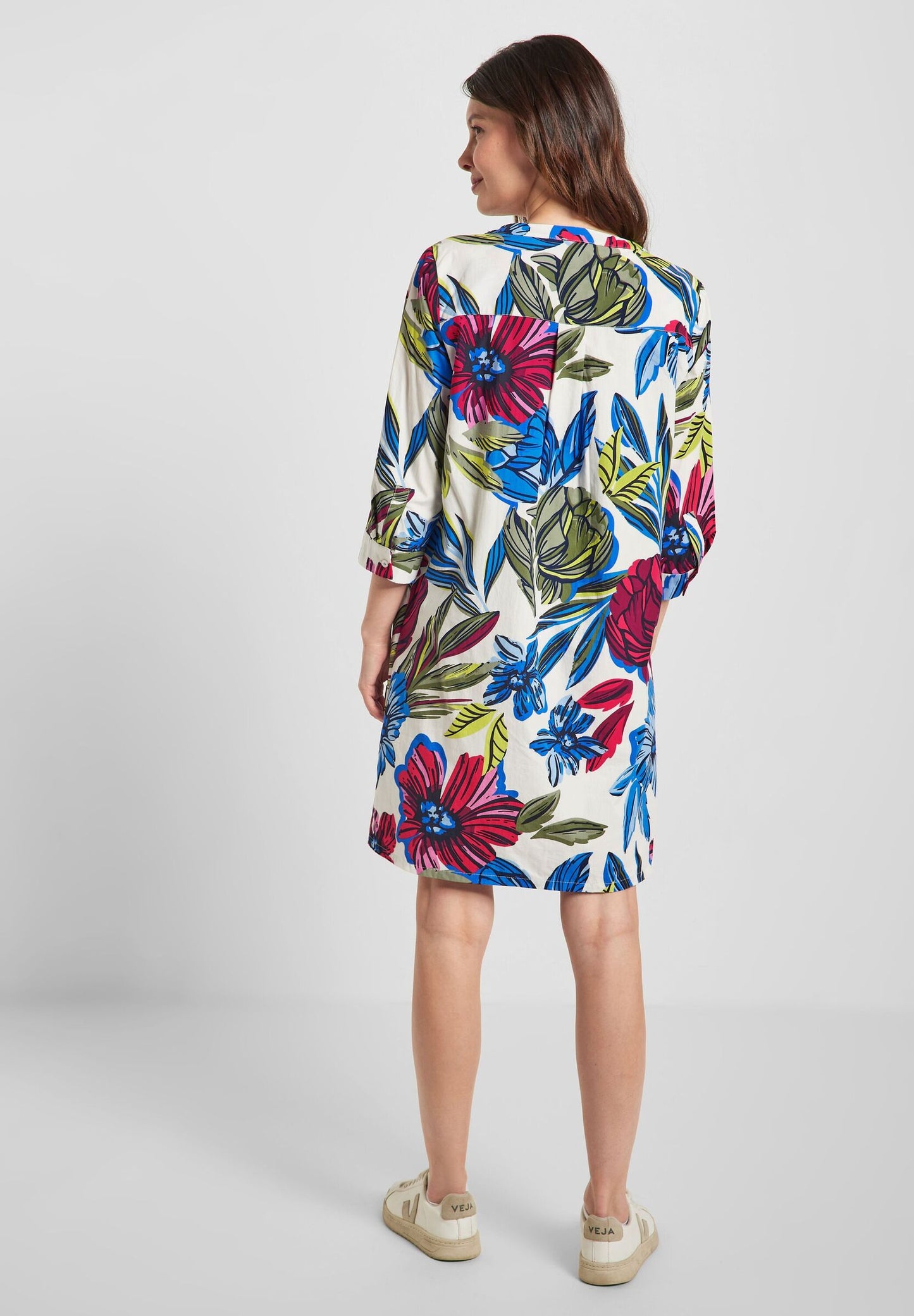 Kleid mit Blumenprint