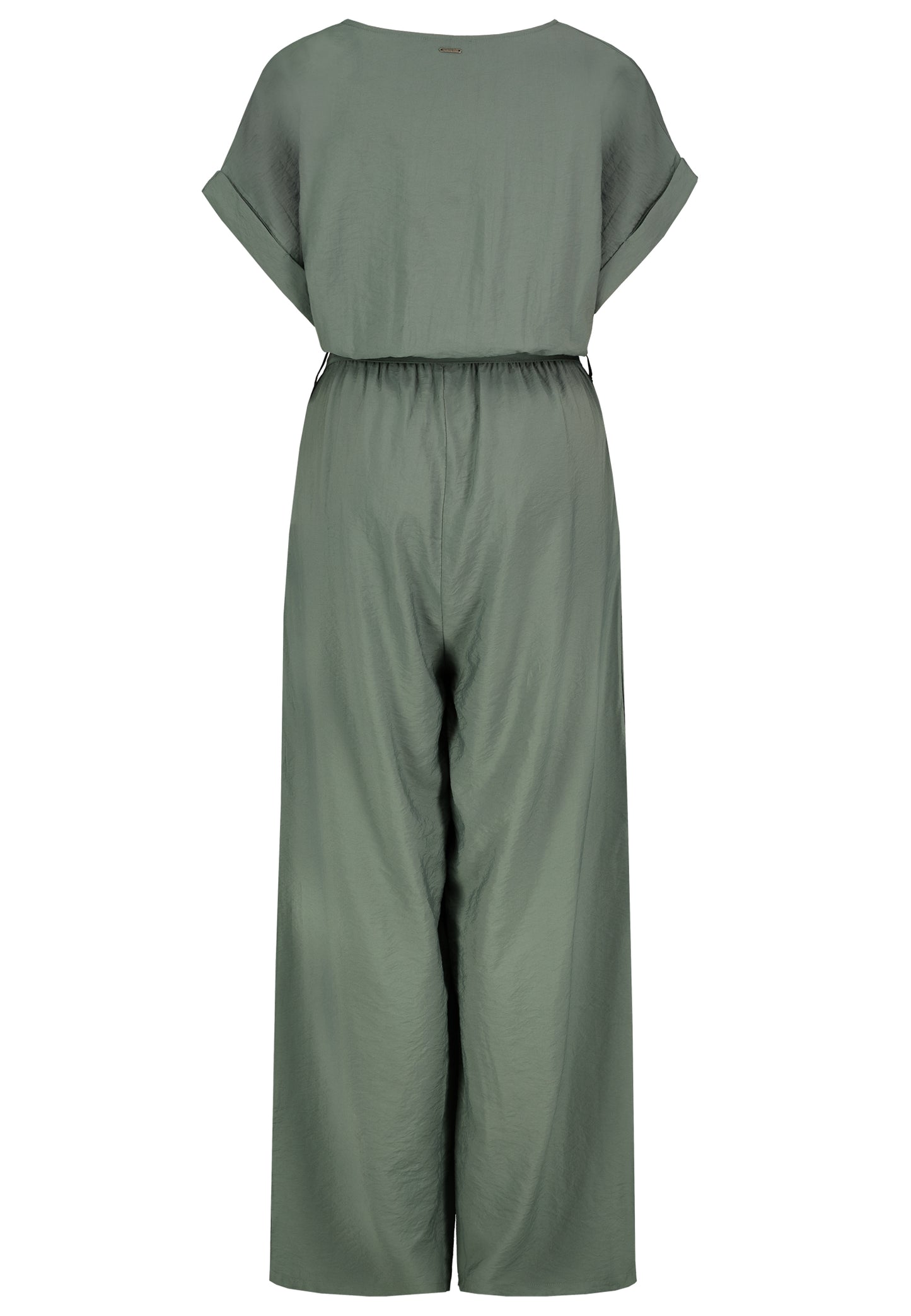 DOB Jumpsuit, weites Bein, Cache-Co, forest green