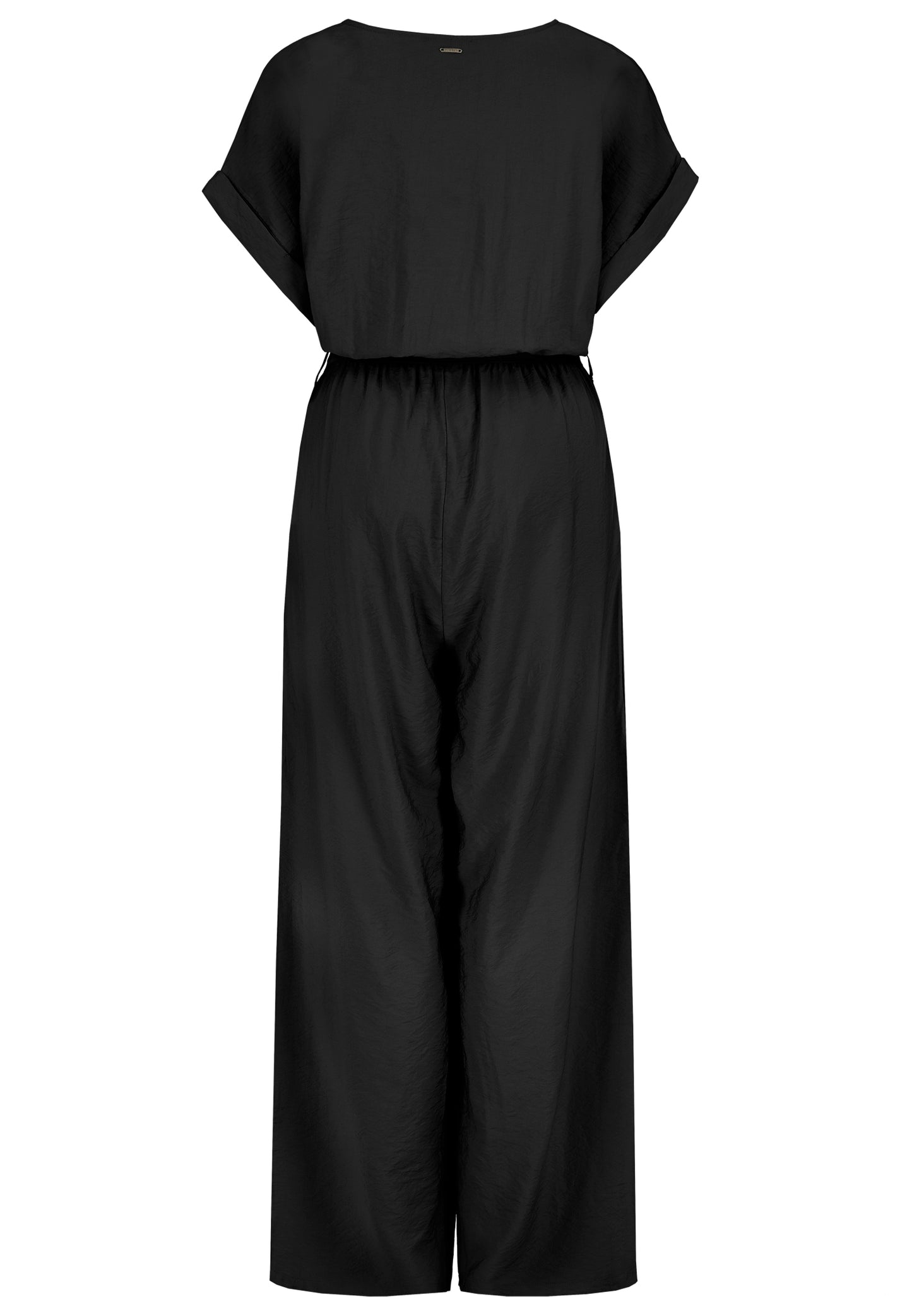 DOB Jumpsuit, weites Bein, Cache-Co, black