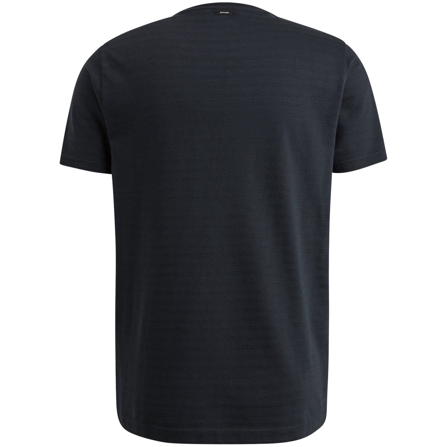 Short sleeve r-neck jersey structure stripe