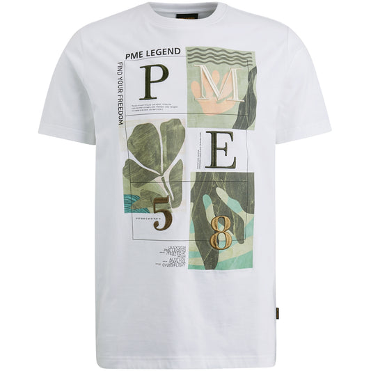 Short sleeve r-neck single jersey digital print