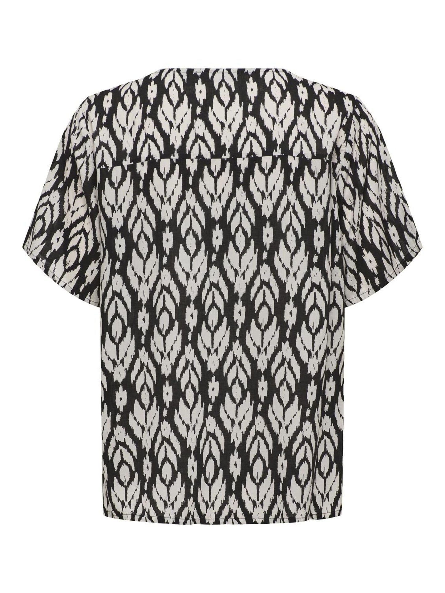 ONLSUSAN S/S V-NECK TOP WVN NOOS