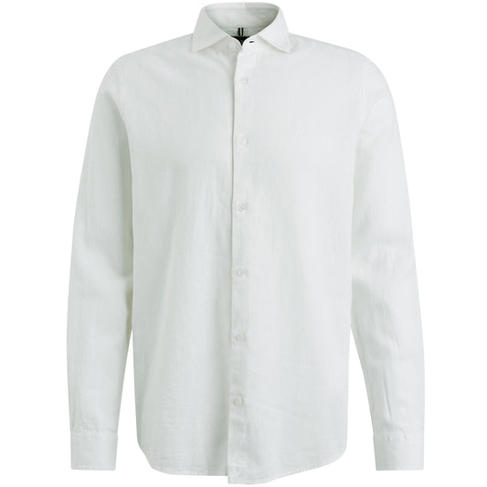 Long Sleeve Shirt Linen Cotton blend