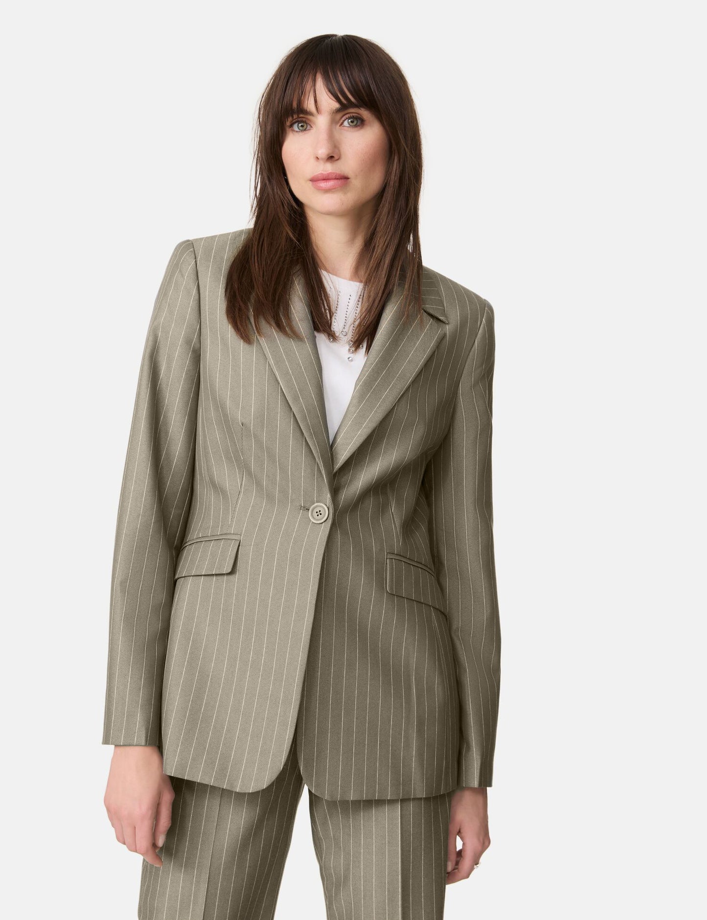 Eleganter Blazer mit Nadelstreifen