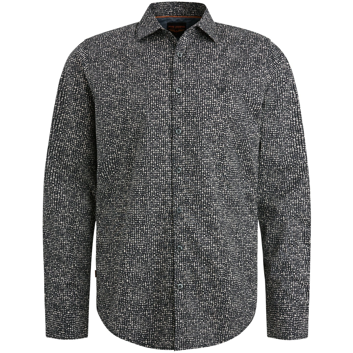 Long Sleeve Shirt Print On Poplin Stretch