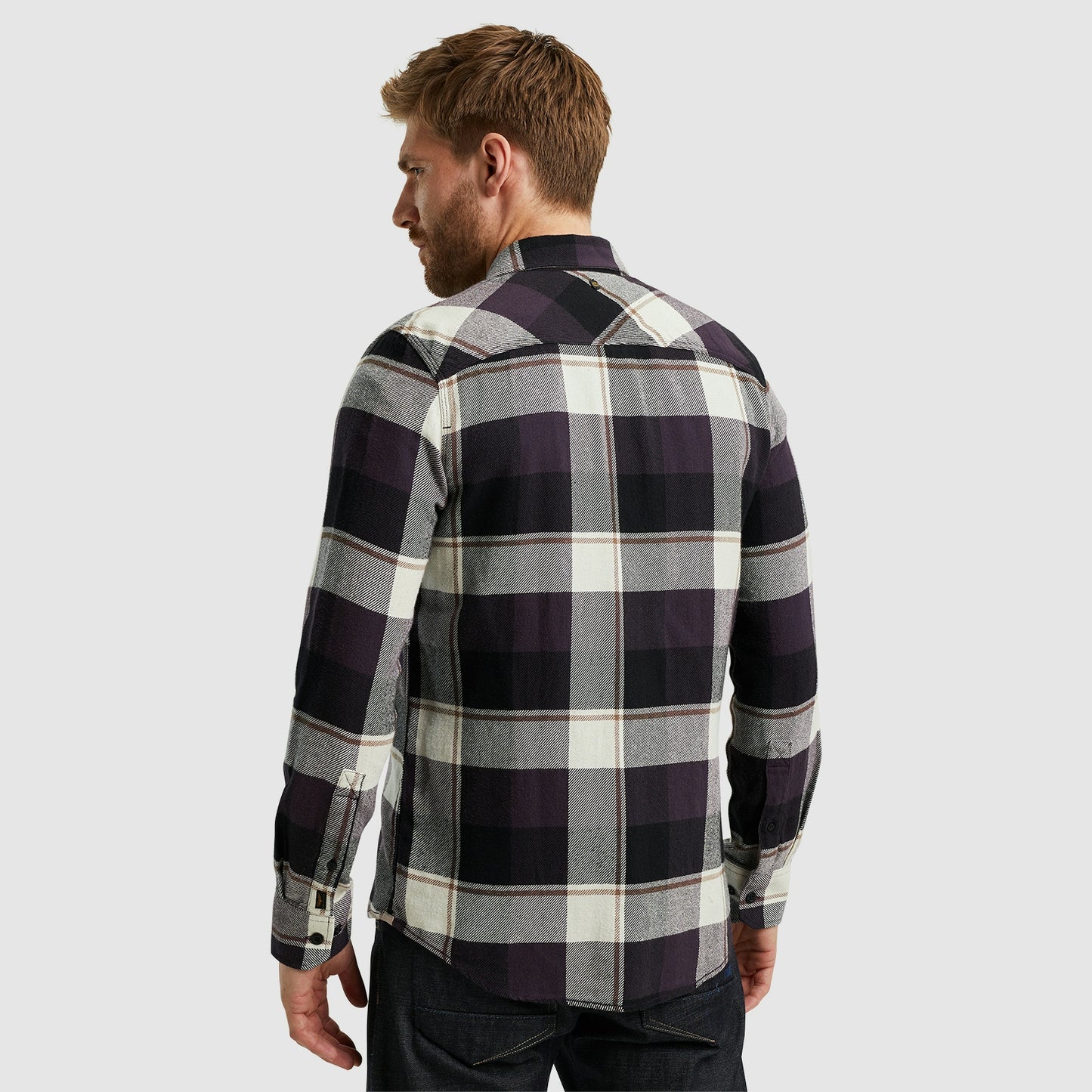 Long Sleeve Shirt Ctn Flanel H. twill Check