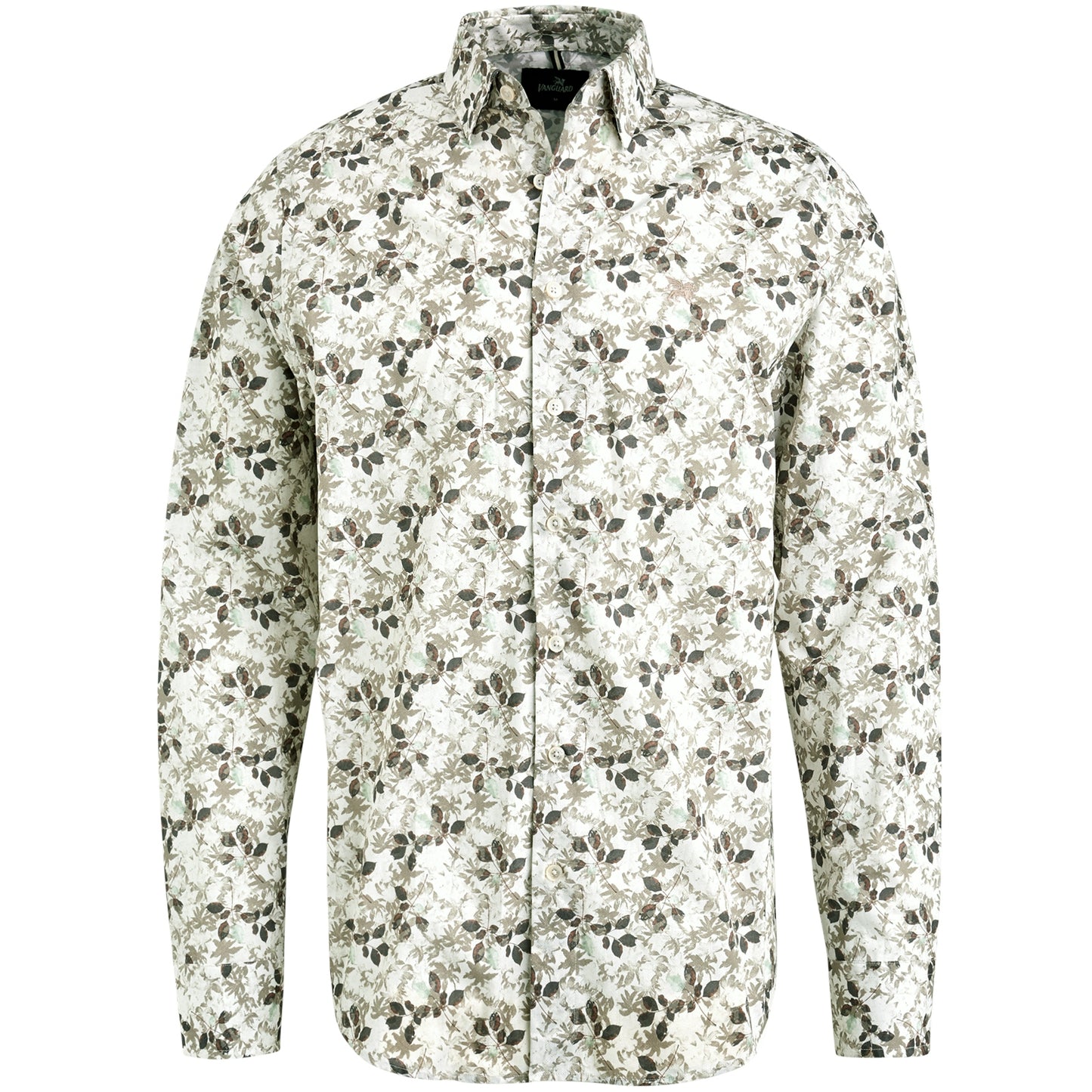 Long Sleeve Shirt Print on fine poplin stretch