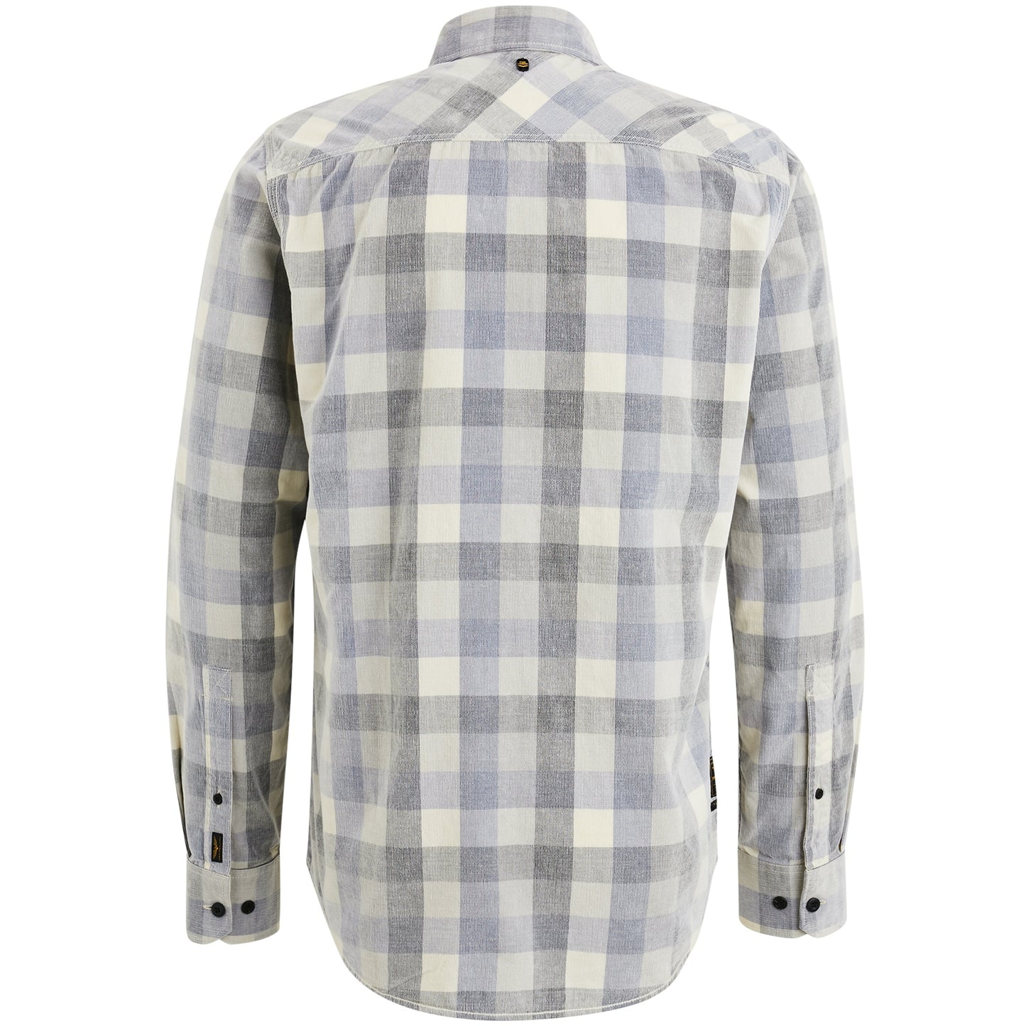 Long Sleeve Shirt Fine Corduroy Yarndyed Check