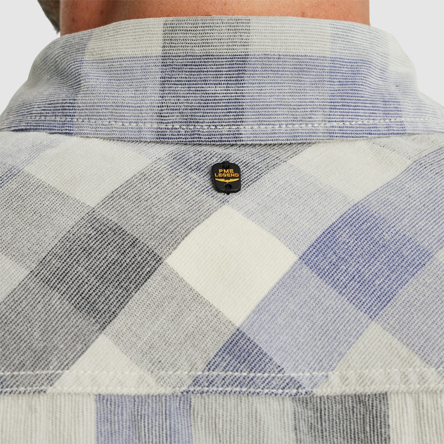 Long Sleeve Shirt Fine Corduroy Yarndyed Check