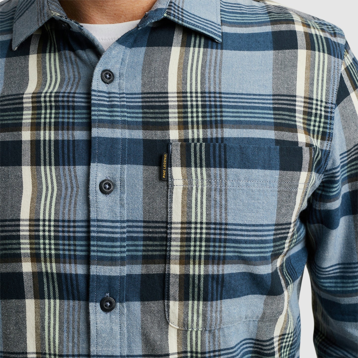 Long Sleeve Shirt Twill Yd Check