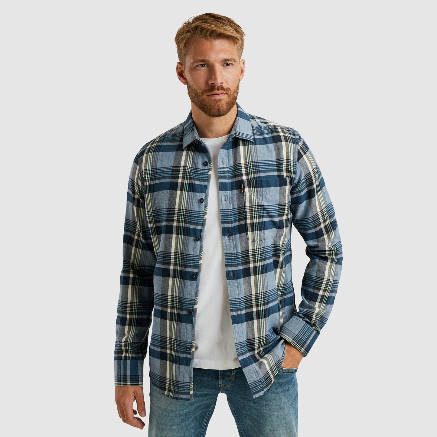 Long Sleeve Shirt Twill Yd Check