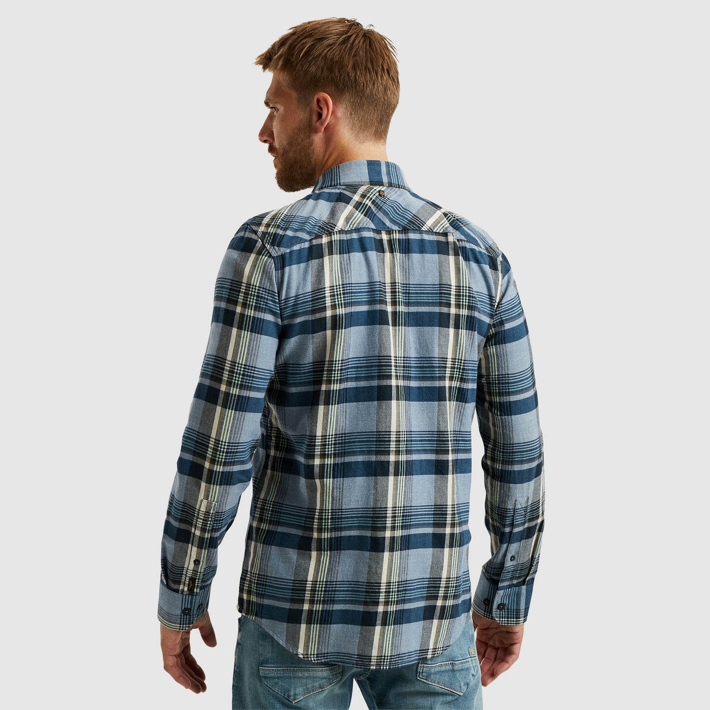 Long Sleeve Shirt Twill Yd Check