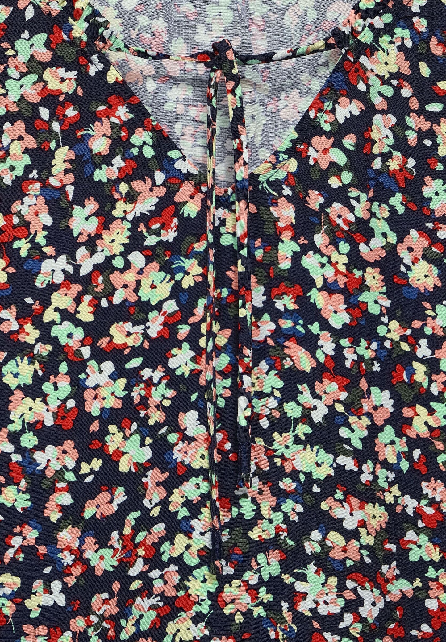 Bluse mit Multicolor Print