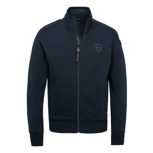 Zip jacket structure sweat