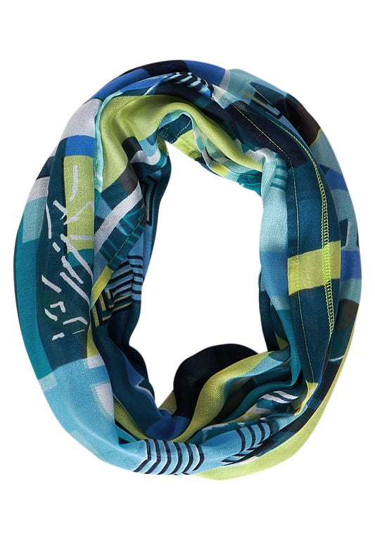 Loopschal mit Allover-Print